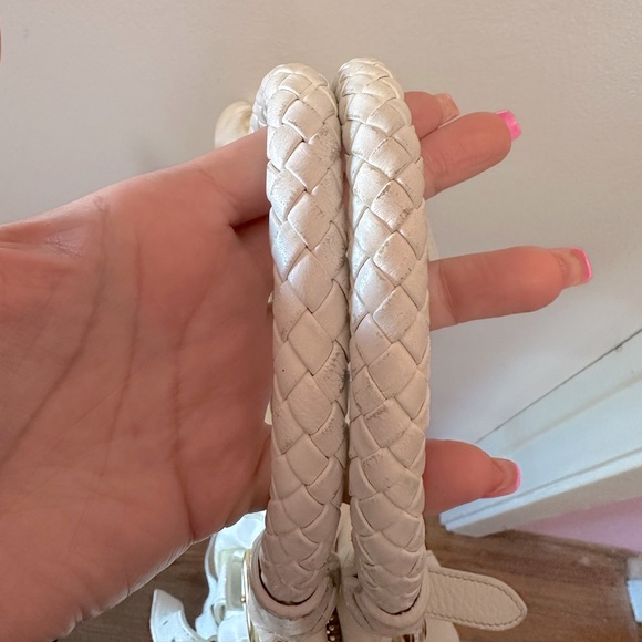 💯Authentic PRADA BOLSA NAPPA GAUFRE OFF WHITE - Picture 8 of 11